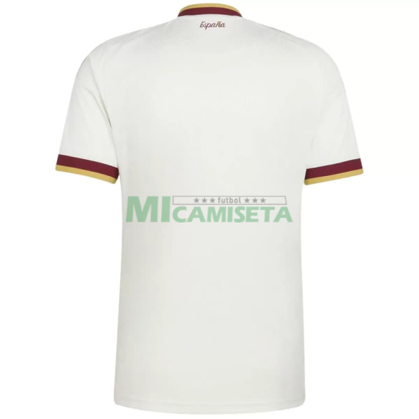 Camiseta España Segunda Equipación Mundial 2026 Blanco 2 Estrellas con FIFA2026