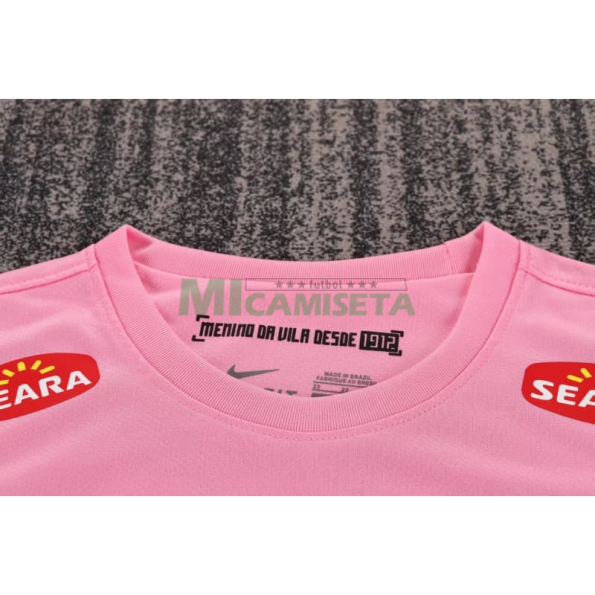 Camiseta Santos FC Retro 2013 Rosa Niño Kit