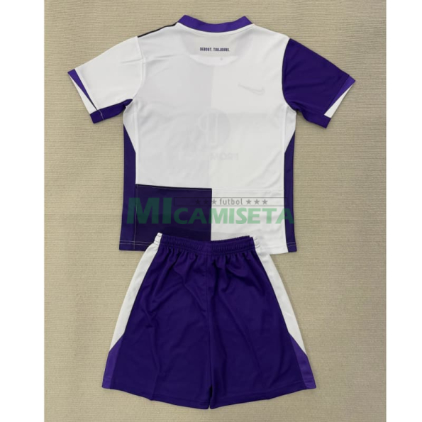 Camiseta Toulouse FC Primera Equipación 2025/2026 Morado/Blanco