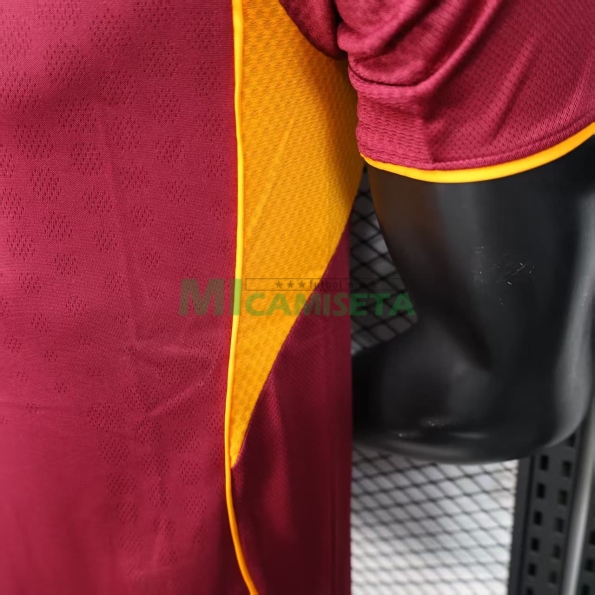 Camiseta AS Roma Primera Equipación 2025/2026 Rojo (EDICIÓN JUGADOR)