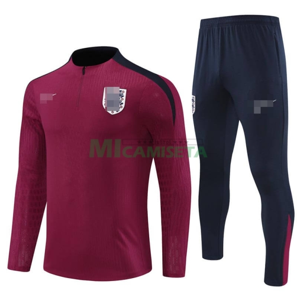 Sudadera de Entrenamiento Inglaterra 2024 Rojo/Negro