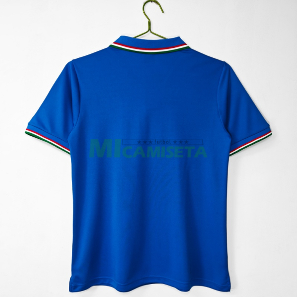 Camiseta Italia Primera Equipación Retro 1982 Azul