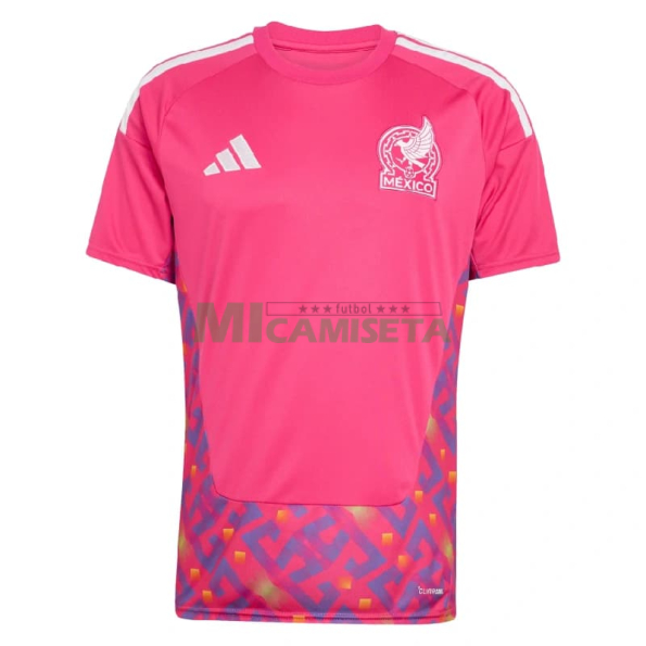 Camiseta de Portero México Primera Equipación Mundial 2026 Rosa