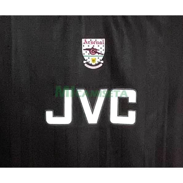 Camiseta Arsenal Segunda Equipación Retro 1992/1994 Negro