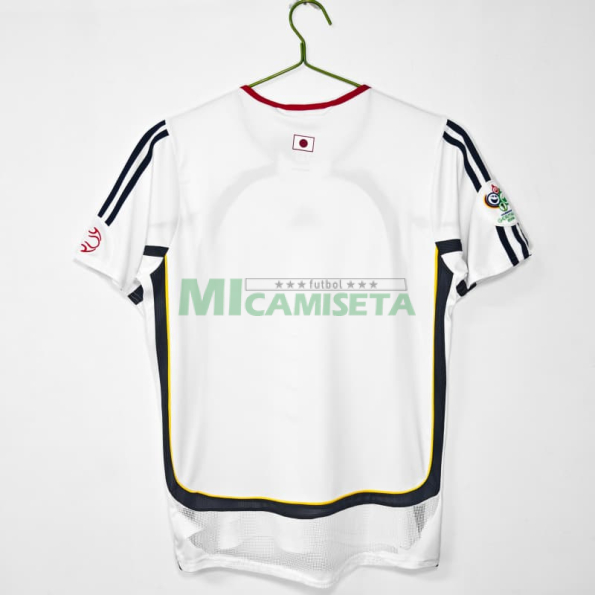 Camiseta Japón Segunda Equipación Retro 2006/07 Blanco