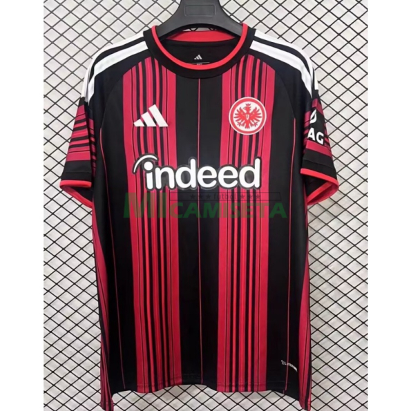 Camiseta Eintracht Fráncfort Primera Equipación 2026/2027 Rojo/Negro