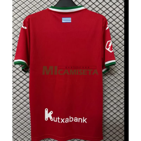 Camiseta Real Sociedad Tercera Equipación 2026/2027 Rojo con Parche La Liga