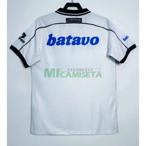 Camiseta Corinthians Primera Equipación Retro 1999/00 Blanco