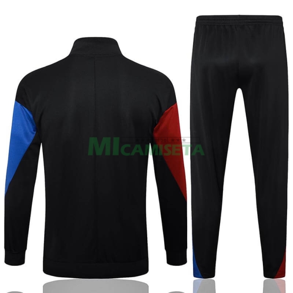 Chandal Barcelona Negro/Rojo/Azul 2024/2025 Niño