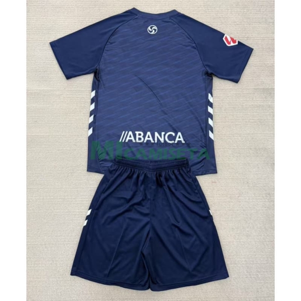 Camiseta Celta De Vigo 2025/2026 Segunda Equipación Azul Marino Niño Kit con La Liga Parche