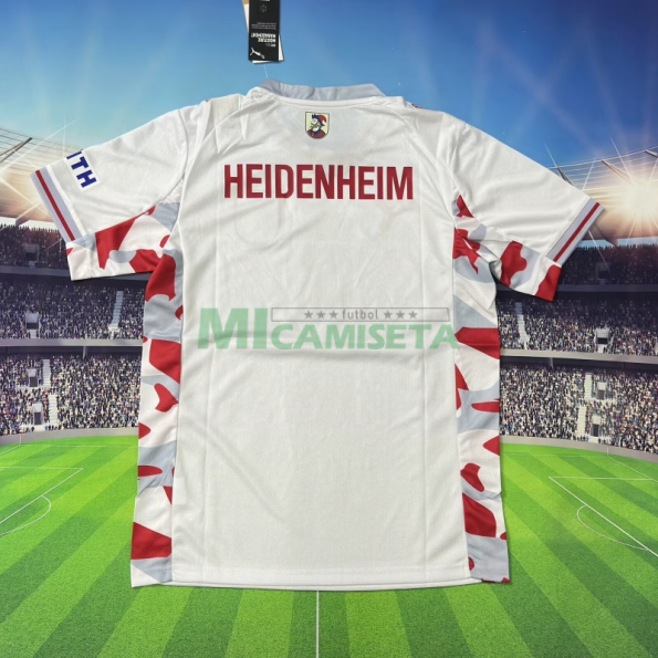 Camiseta FC Heidenheim Tercera Equipación 2025/2026 Blanco