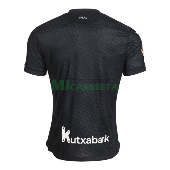 Camiseta Real Sociedad Segunda Equipación 2026/2027 Negro con Parche La Liga