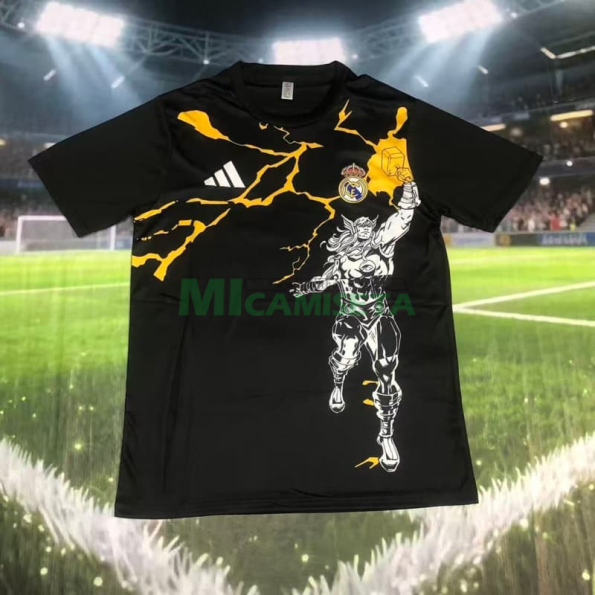 Camiseta Real Madrid x Marvel 2025/2026 Edición Especial Negro