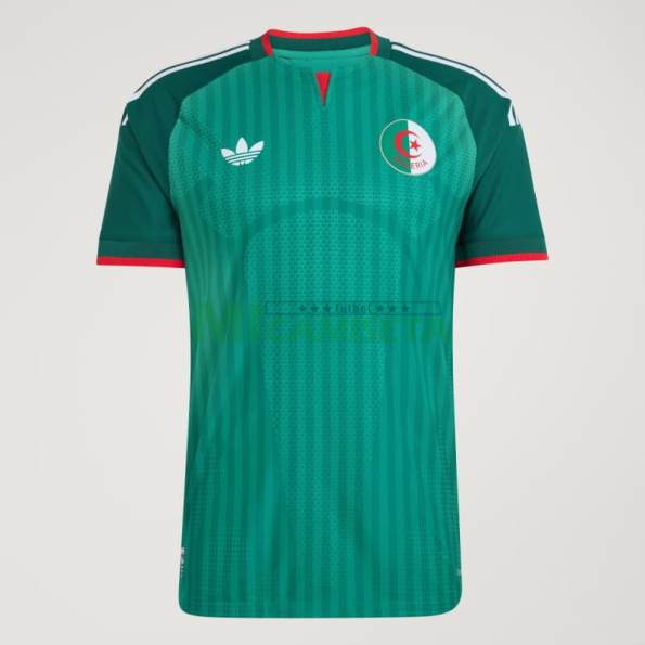 Camiseta Argelia Segunda Equipación Mundial 2026 Verde
