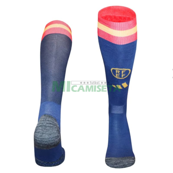 Camiseta Merino 6 España Primera Equipación 2026 ML Rojo/Azul