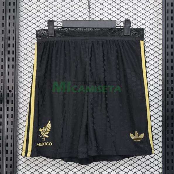 Camiseta México Tercera Equipación 2025 Negro (EDICIÓN JUGADOR)