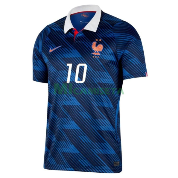 Camiseta MBAPPE 10 Francia Primera Equipación Mundial 2026 Azul