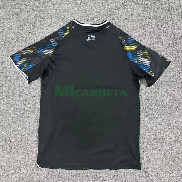 Camiseta Leeds United Tercera Equipación 2025/2026 Negro/Azul/Amarillo