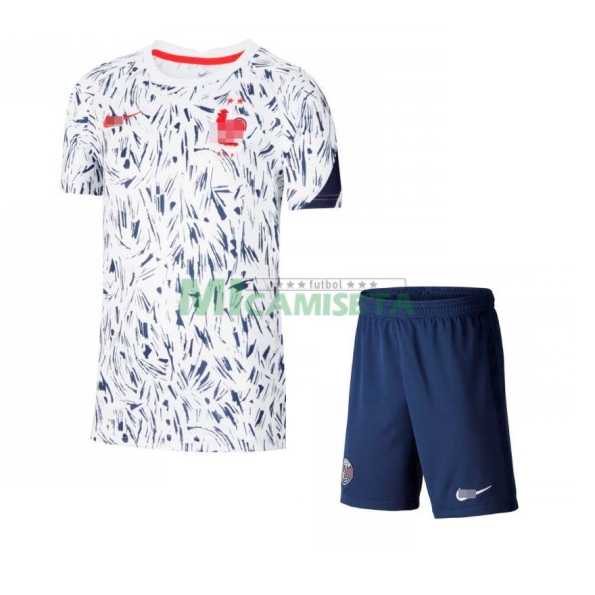 Camiseta Francia 2ª Equipación 2020 Niño Kit