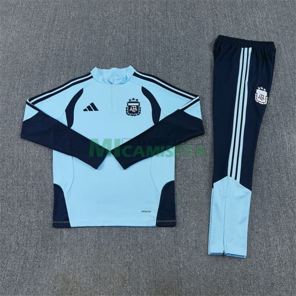 Sudadera de Entrenamiento Argentina 2026 Kit Azul Claro