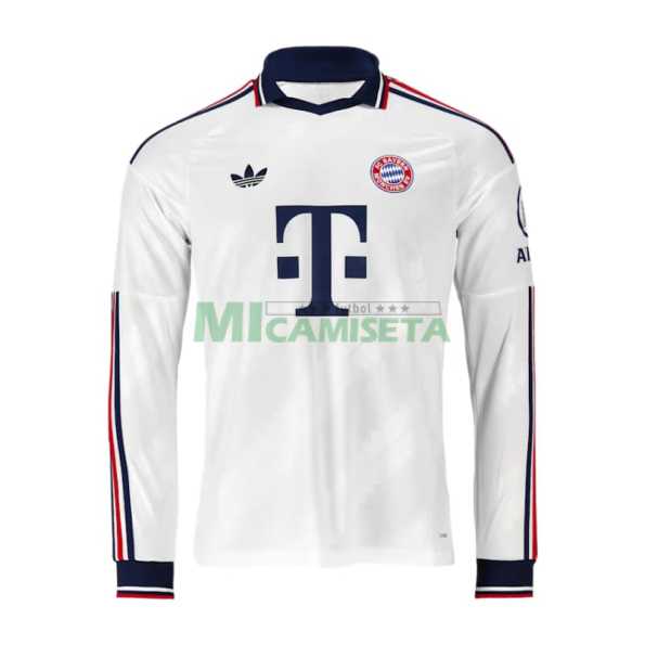 Camiseta Bayern Múnich Segunda Equipación 2026/2027 ML Blanco