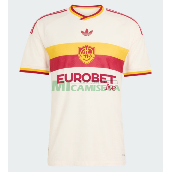 Camiseta AS Roma Segunda Equipación 2026/2027 Blanco