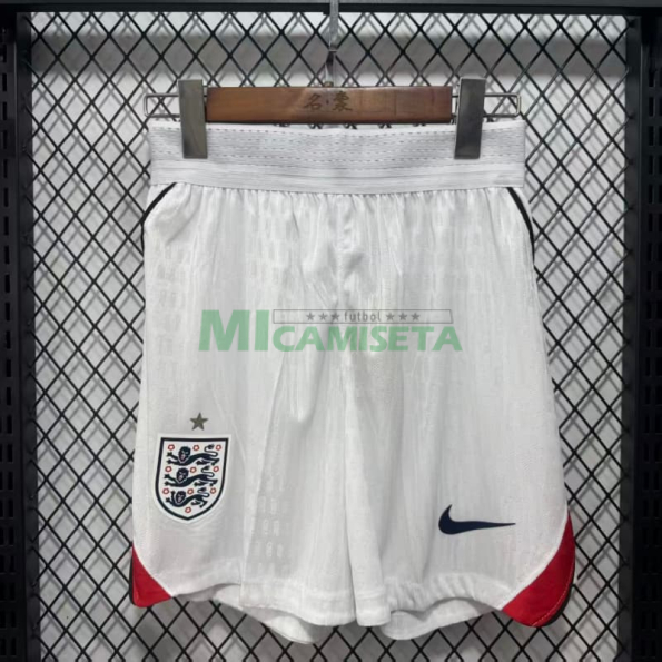Pantalón Corto Inglaterra Primera Equipación Mundial 2026 Blanco (EDICIÓN JUGADOR)