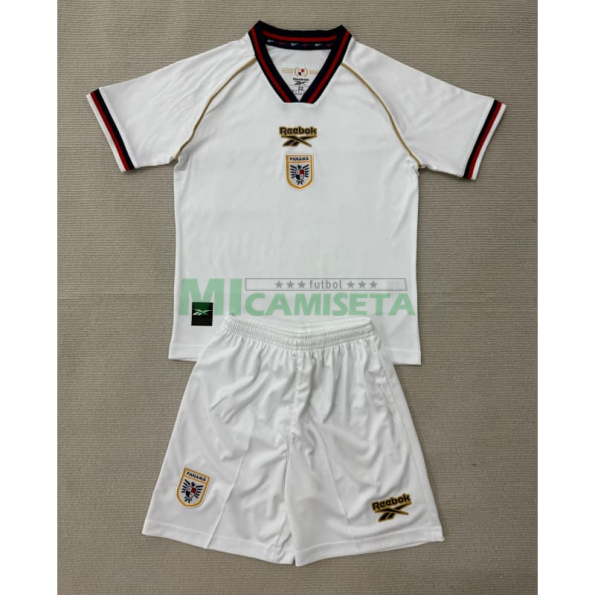 Camiseta Panamá Segunda Equipación Mundial 2026 Blanco Niño Kit