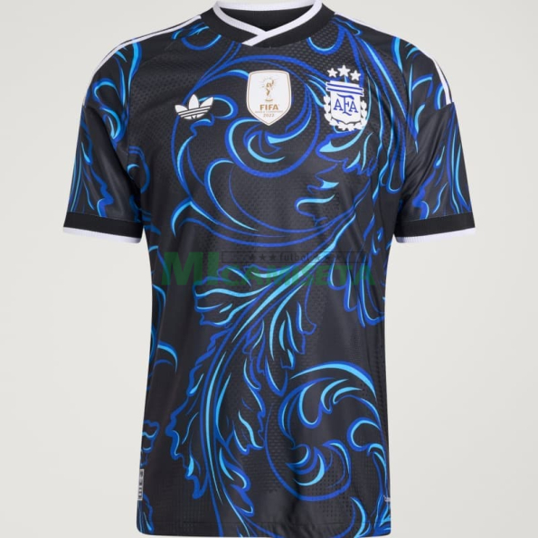 Camiseta Argentina Segunda Equipación Mundial 2026 Azul con FIFA2022