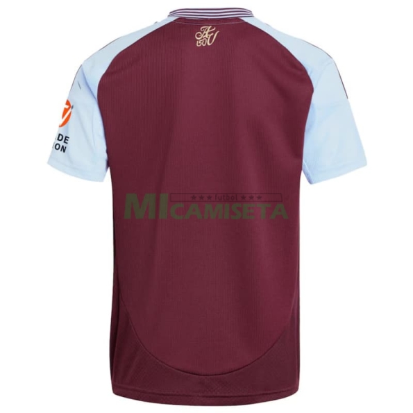 Camiseta Aston Villa Primera Equipación 2025/2026 Rojo Oscuro