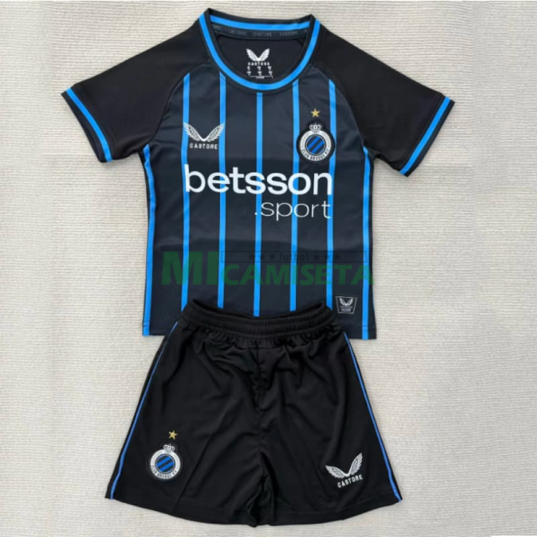 Camiseta Brujas Primera Equipación 2025/2026 Negro Niño Kit