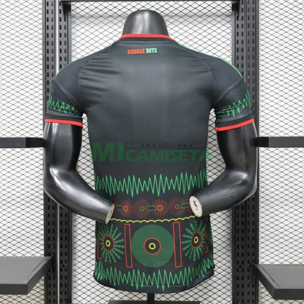 Camiseta Jamaica Segunda Equipación Mundial 2026 Negro (EDICIÓN JUGADOR)