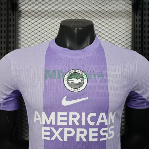 Camiseta Brighton Segunda Equipación 2025/2026 Morado (EDICIÓN JUGADOR)