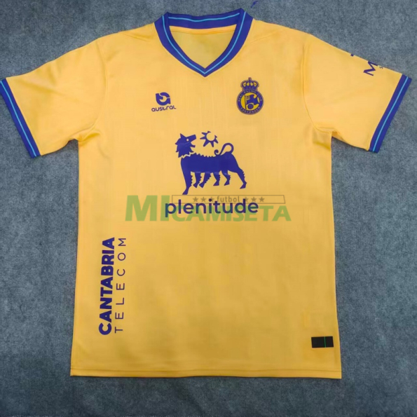 Camiseta Racing de Santander Tercera Equipación 2025/2026 Oro