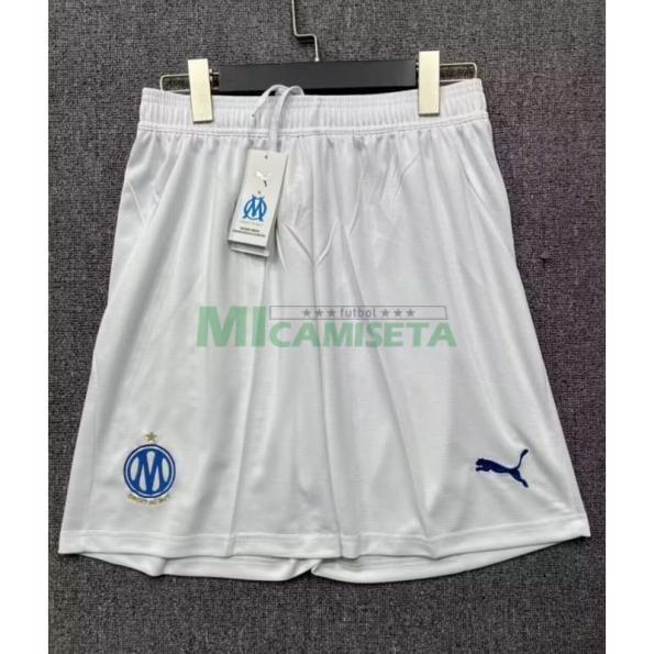 Pantalón Corto Olympique Marsella Primera Equipación 2026/2027 Blanco