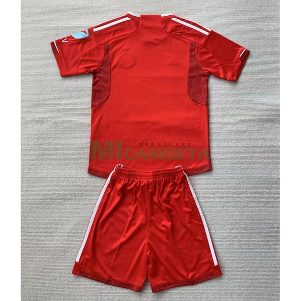 Camiseta Chicago Fire Primera Equipación 2024/2025 Niño Kit