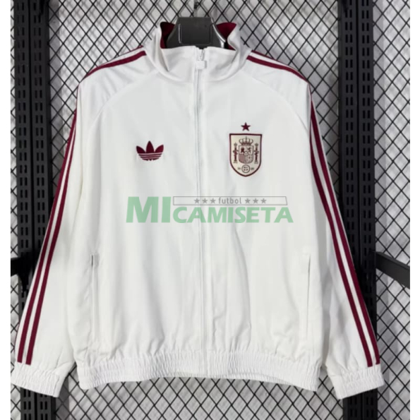 Cortavientos España 2026 Blanco