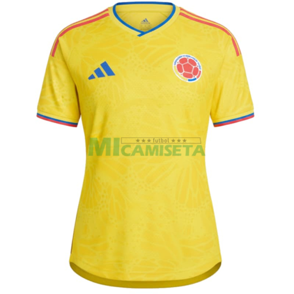 Camiseta Colobima Primera Equipación Mundial 2026 Amarillo Mujer