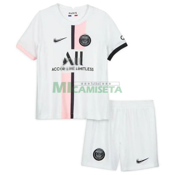 Camiseta Sergio Ramos 4 PSG Segunda Equipación 2021/2022 Niño Kit