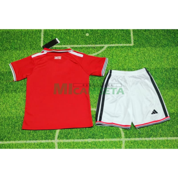 Camiseta Manchester United Primera Equipación 2026/2027 Rojo Niño Kit