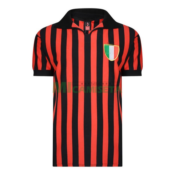 Camiseta AC Milan Primera Equipación Retro 1963