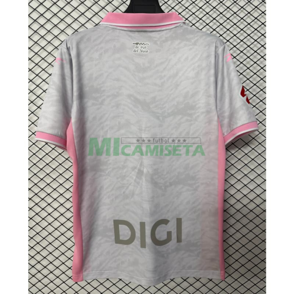 Camiseta Real Valladolid Tercera Equipación 2026/2027 Gris/Rosa con Parche La Liga