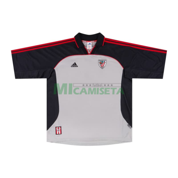 Camiseta Athletic de Bilbao Tercera Equipación Retro 1999/2000 Negro/Blanco