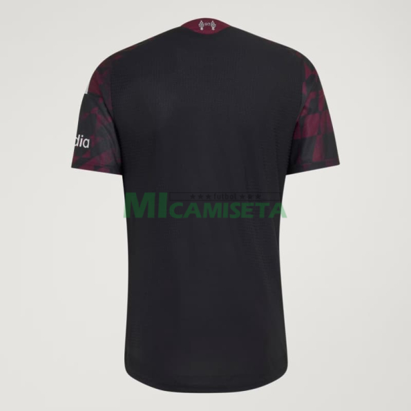 Camiseta Liverpool Tercera Equipación 2026/2027 Negro/Rojo Oscuro