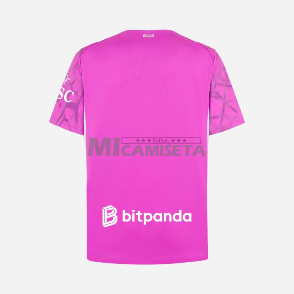 Camiseta de Portero AC Milan Segunda Equipación 2026/2027 Rosa