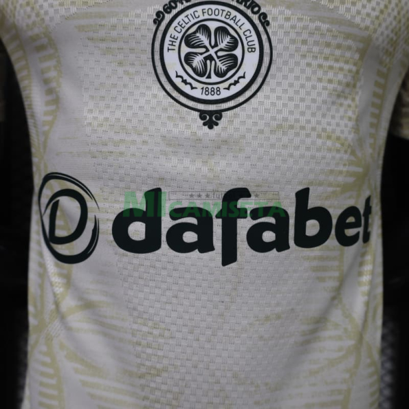 Camiseta Celtic Tercera Equipación 2026/2027 Beige (EDICIÓN JUGADOR)