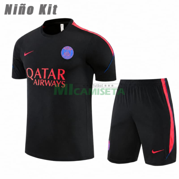 Camiseta de Entrenamiento PSG 2026/2027 Niño Kit Negro