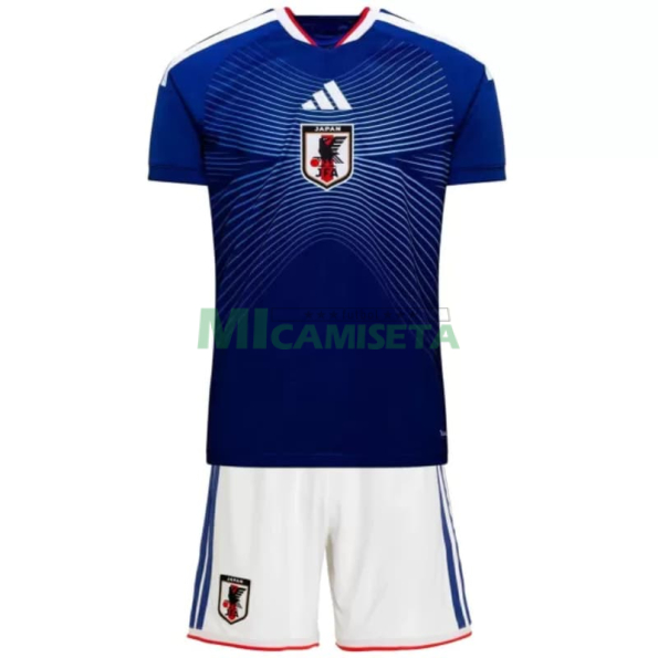 Camiseta Japón Primera Equipación 2026 Azul Niño Kit