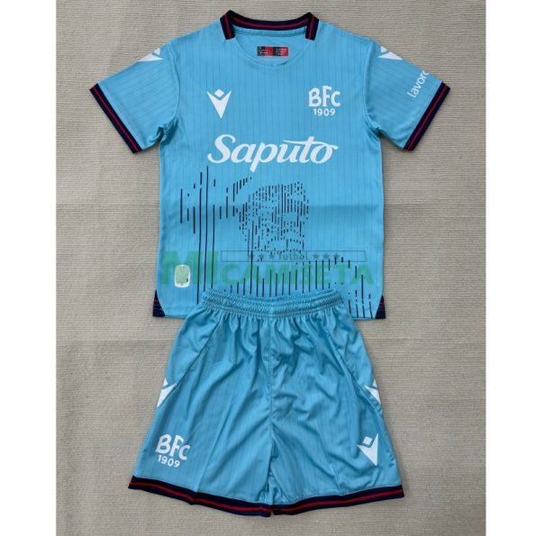 Camiseta Bologna Tercera Equipación 2025/2026 Azul Claro