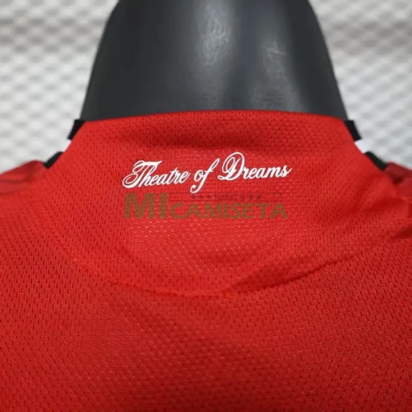 Camiseta Manchester United Primera Equipación 2025/2026 Rojo (EDICIÓN JUGADOR)